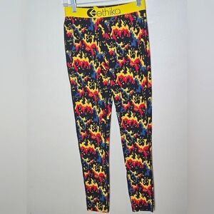 Women's NWT Ethika Full Length Athletic Leggings, Size Small